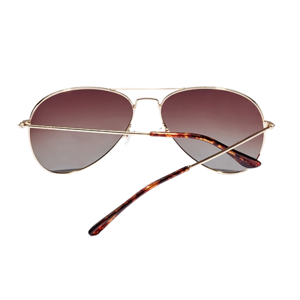 Gafas de Sol Polarizado Hawkers Hawk Aviador Marron Degrade Unisex Talla 61mm 2