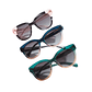 Gafas de Sol Hawkers Audrey Verde con Beige Semitransparente Unisex Talla 52mm - Miniatura 9