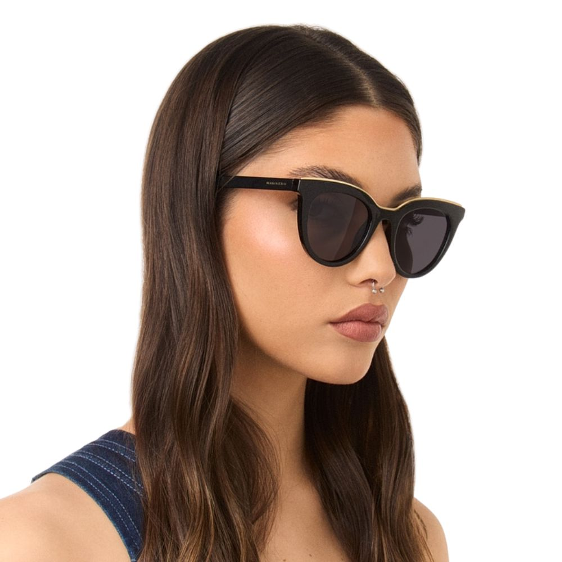 Gafas de Sol Polarizado Hawkers Bella Negro Unisex Talla 49mm 8