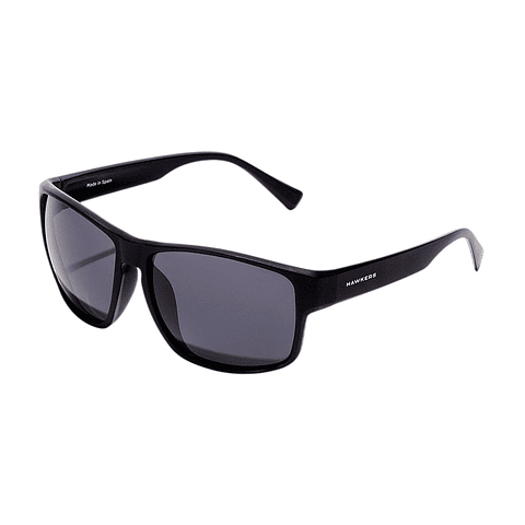 Gafas de Sol Polarizado Hawkers Faster Raw Negro Mate Unisex Talla 58mm