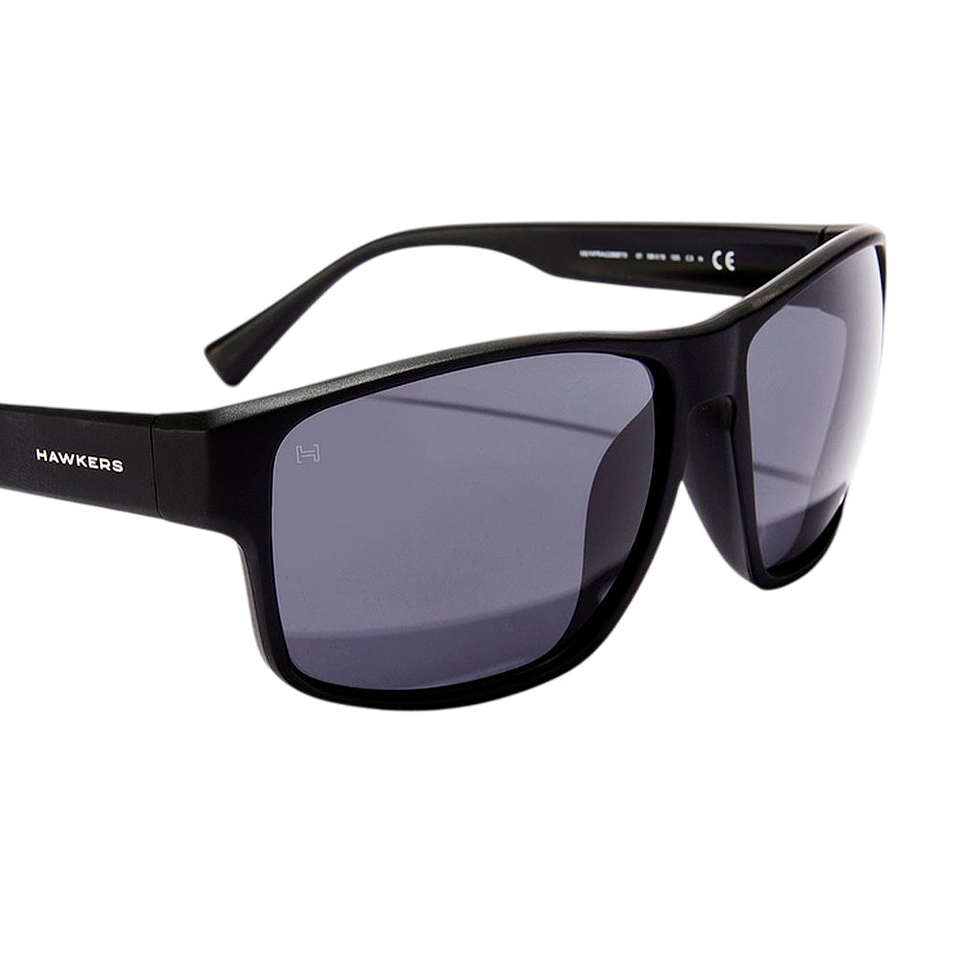 Gafas de Sol Polarizado Hawkers Faster Raw Negro Mate Unisex Talla 58mm 2