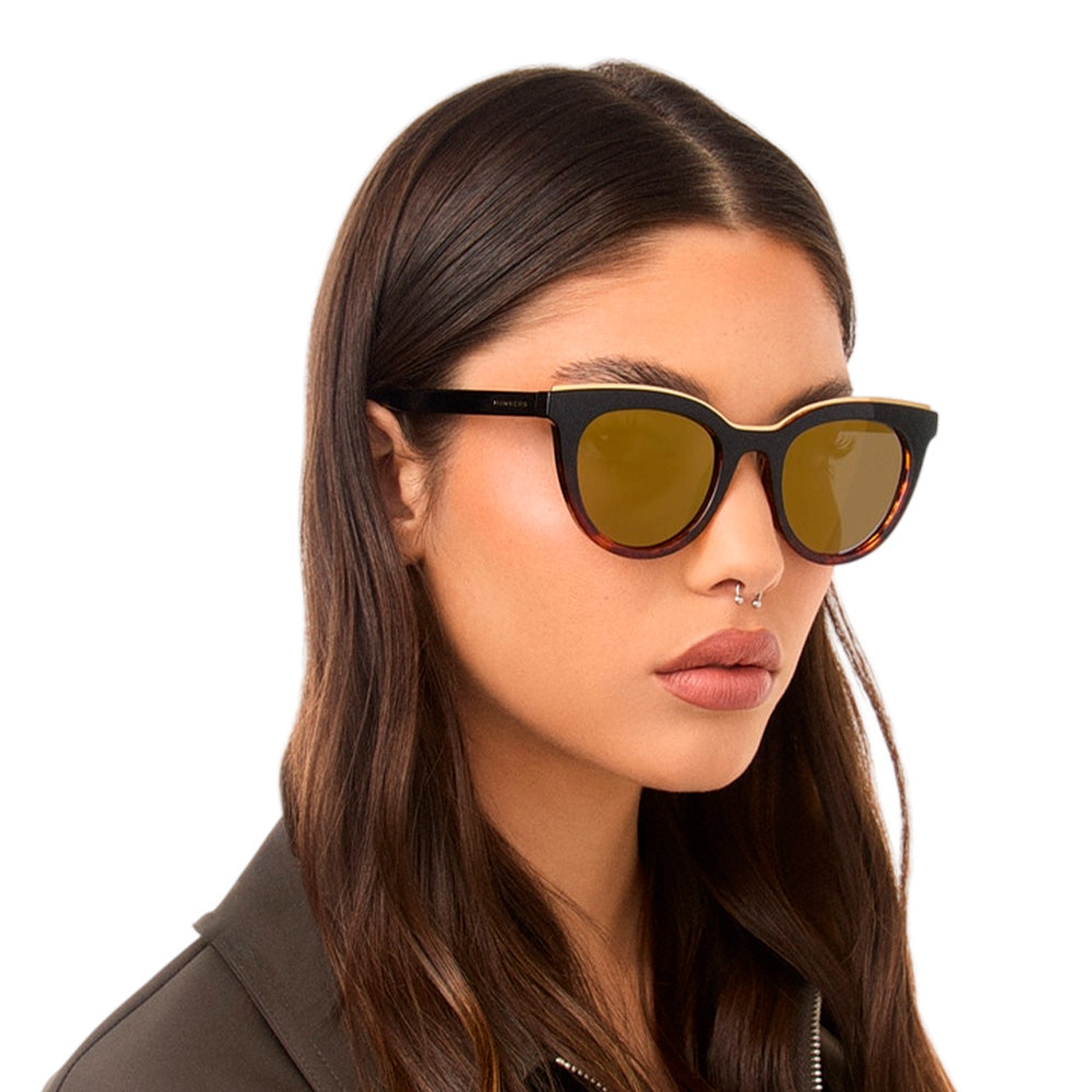 Gafas de Sol Polarizado Hawkers Bella Dorado Espejado Unisex Talla 49mm 7