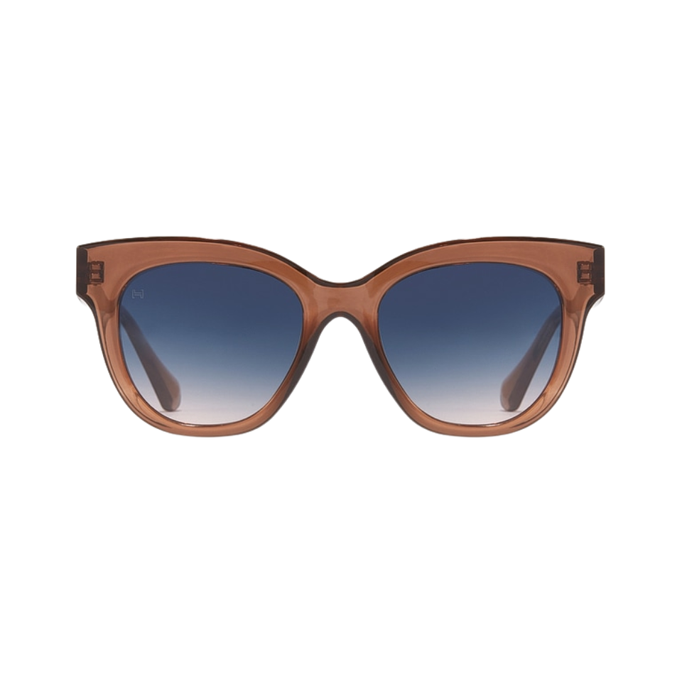 Gafas de Sol Hawkers Audrey Raw Azul y Marron Semitransparente Unisex Talla 52mm 2