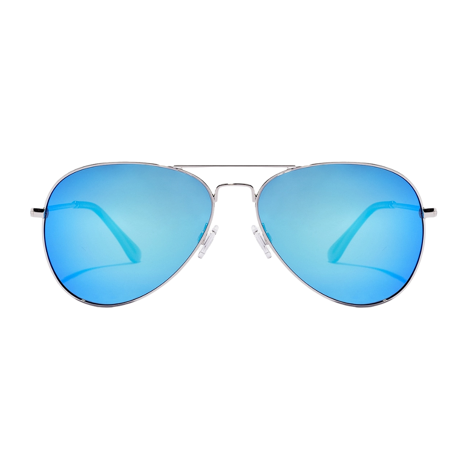 Gafas de Sol Polarizado Hawkers Hawk Aviador Azul Espejado Unisex Talla 61mm 5