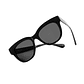 Gafas de Sol Polarizado Hawkers Audrey Raw Negro Unisex Talla 52mm - Miniatura 4