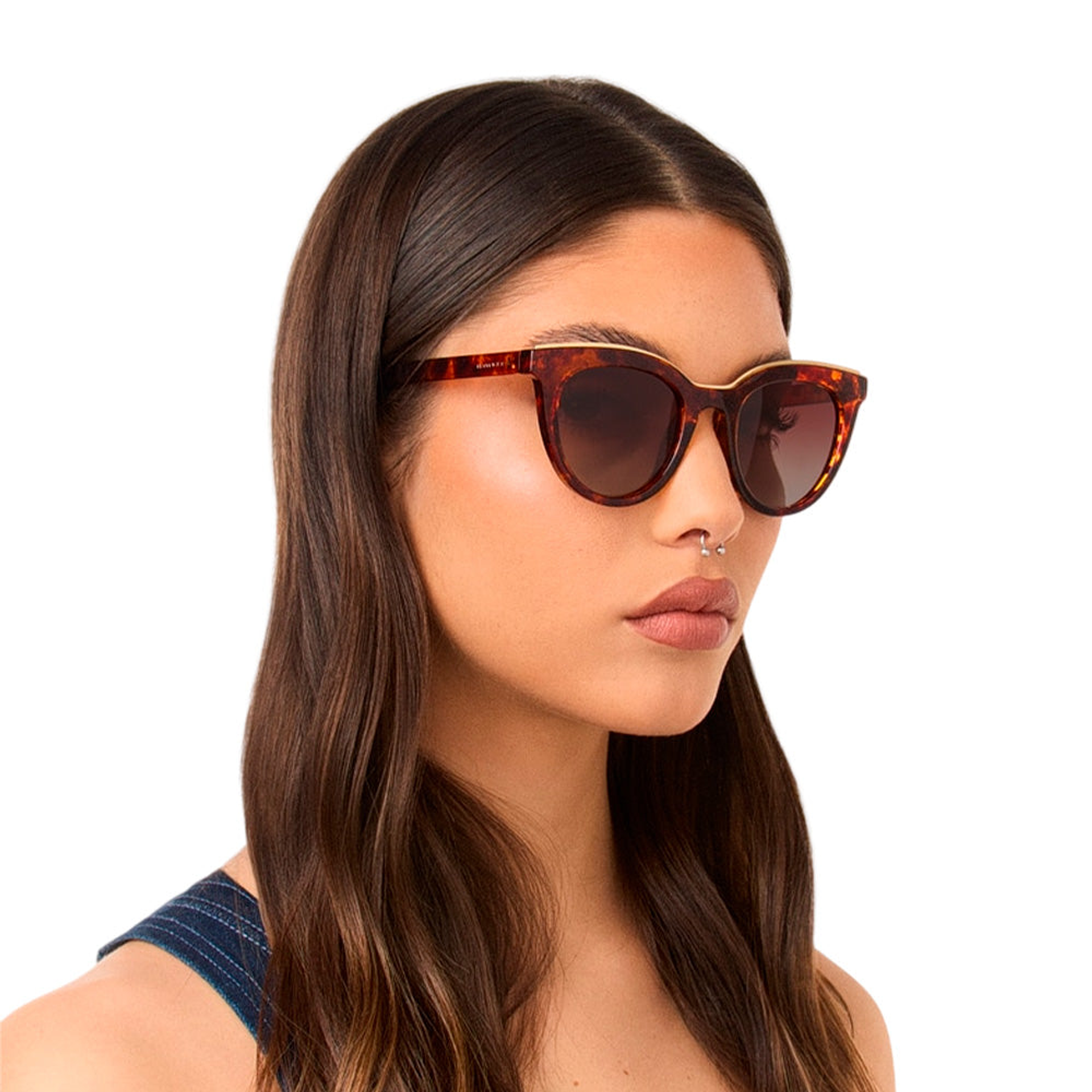 Gafas de Sol Polarizado Hawkers Bella Marron Degrade Unisex Talla 49mm 7