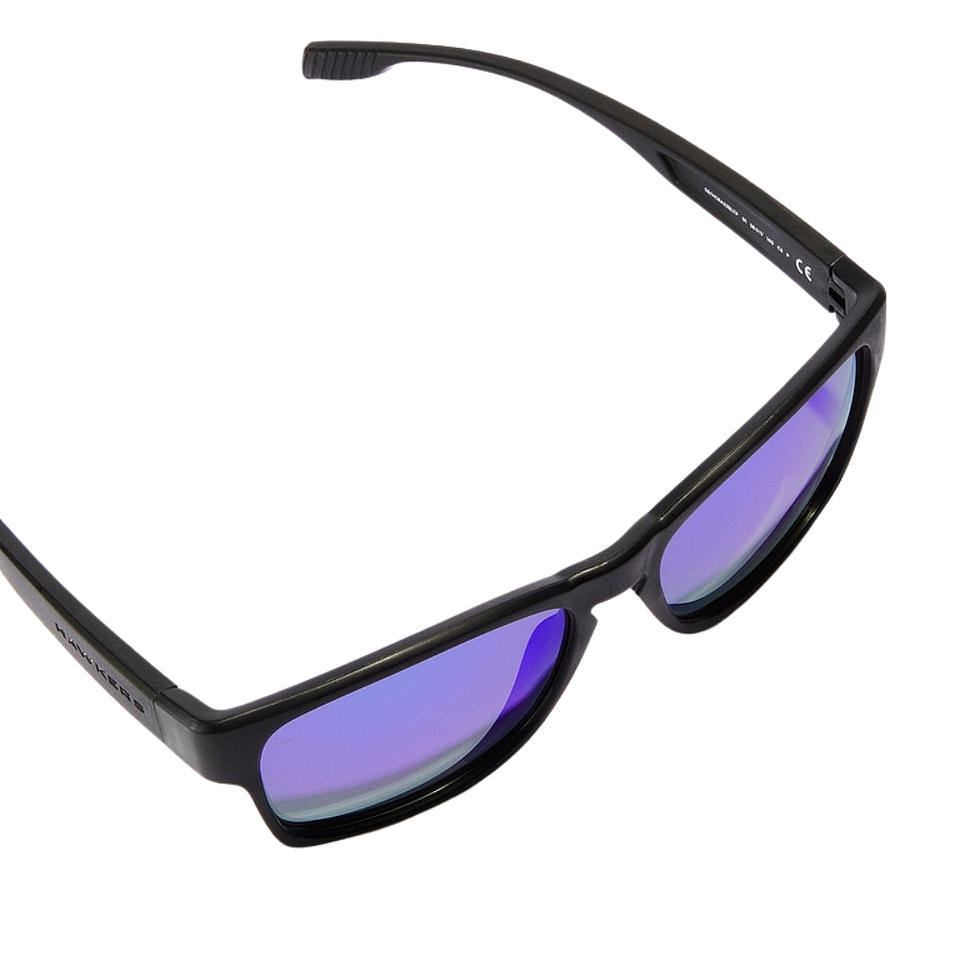 Gafas de Sol Polarizado Hawkers Core Raw Azul Espejado Unisex Talla 56mm 5