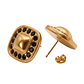 Aretes Brillo Salvaje Leopard con Diseño Dorado y Detalles Animal Print - Miniatura 2