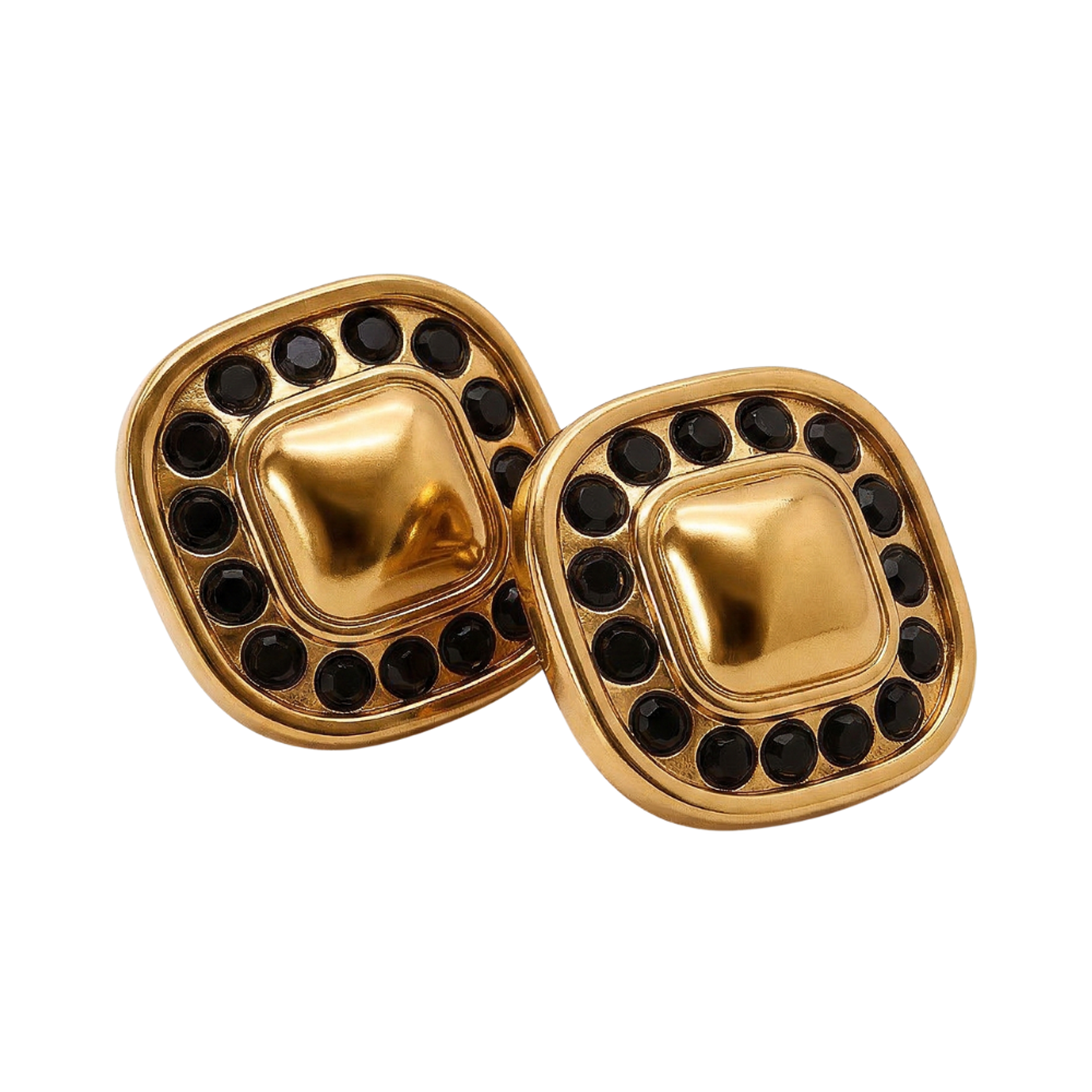 Aretes Brillo Salvaje Leopard con Diseño Dorado y Detalles Animal Print 3