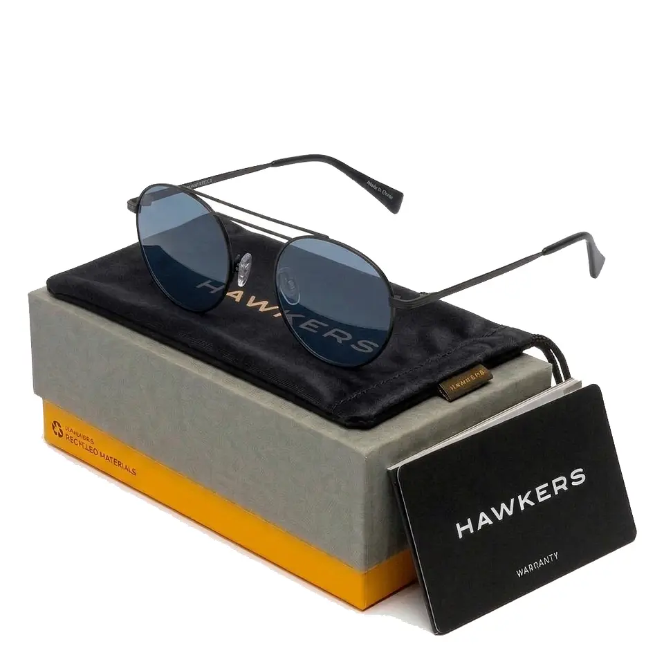 Gafas de Sol Hawkers Nº9 HN920BBM0 Negro Unisex Talla 50 mm 1