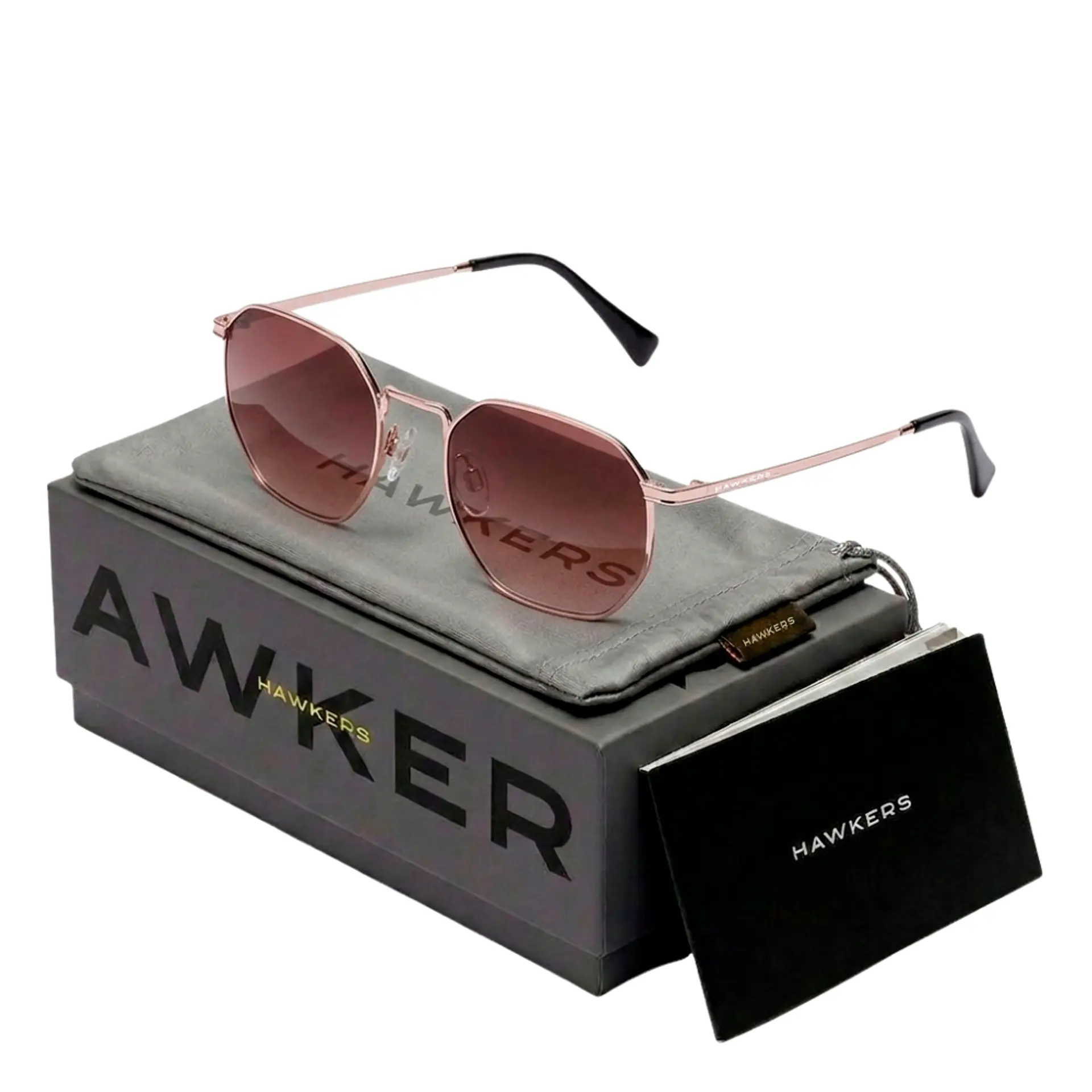 Gafas de Sol Hawkers SIXGON 130022 Marron Degrade Unisex Talla 51 mm 1