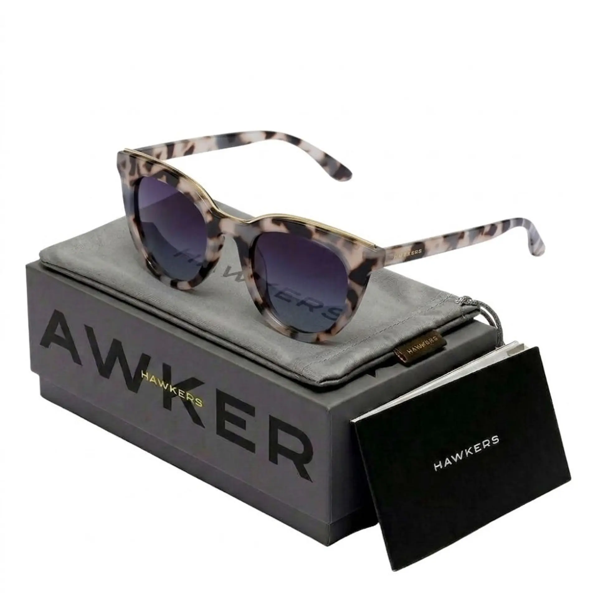 Gafas de Sol Polarizado Hawkers BELLA HBEL22CGTP Gris Degrade Unisex Talla 49 mm 1