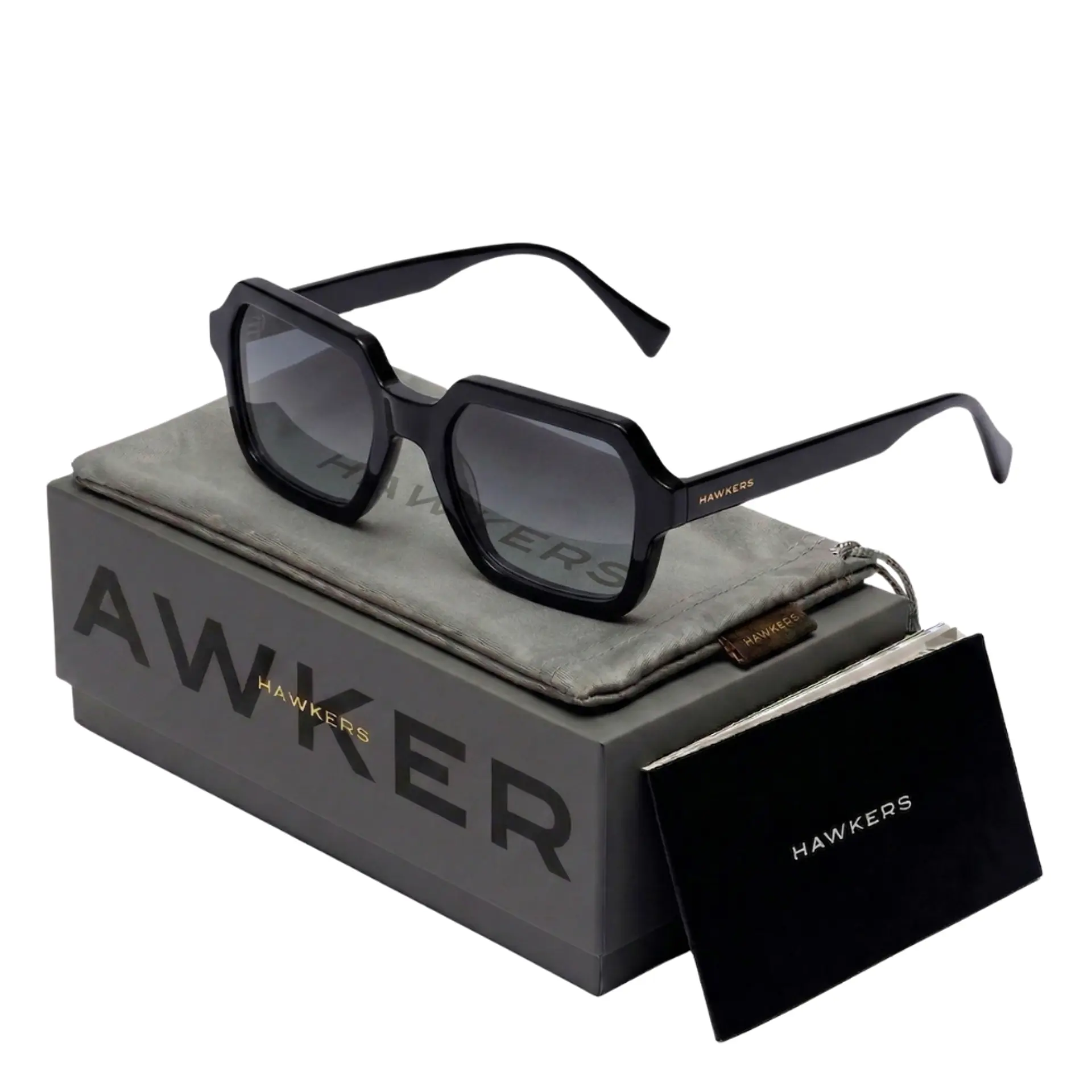 Gafas de Sol Hawkers MINIMAL 400001 Negro Unisex Talla 52 mm 1