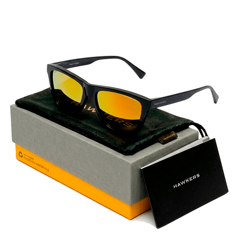 Gafas de Sol Hawkers One Life Style Raw Naranja Espejado Unisex Talla 54mm