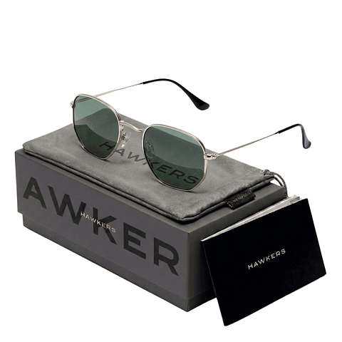 Gafas de Sol Polarizado Hawkers Sixgon Drive Verde Unisex Talla 50mm