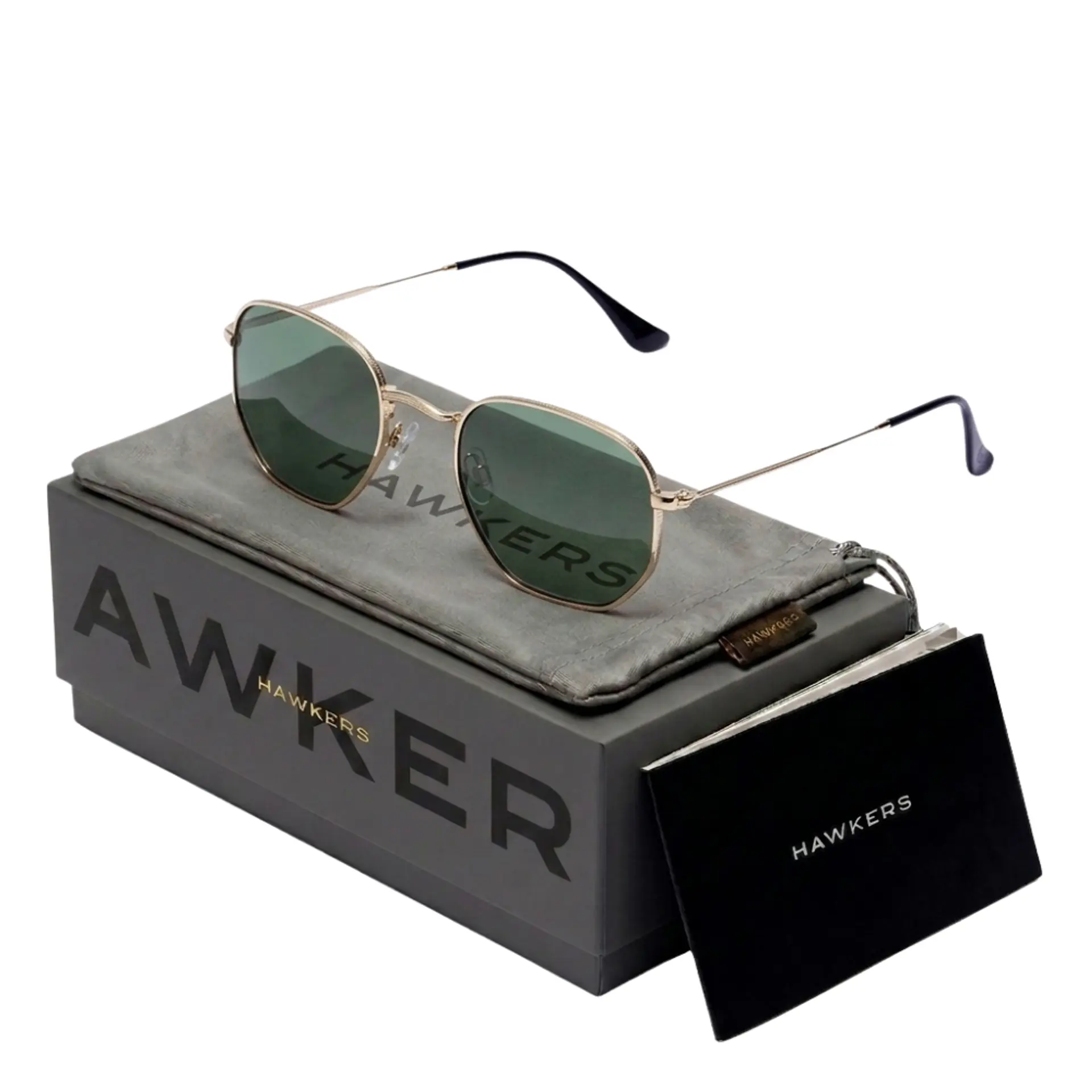 Gafas de Sol Polarizado Hawkers SIXGON DRIVE HSDR22DEMP Verde Unisex Talla 50 mm 1