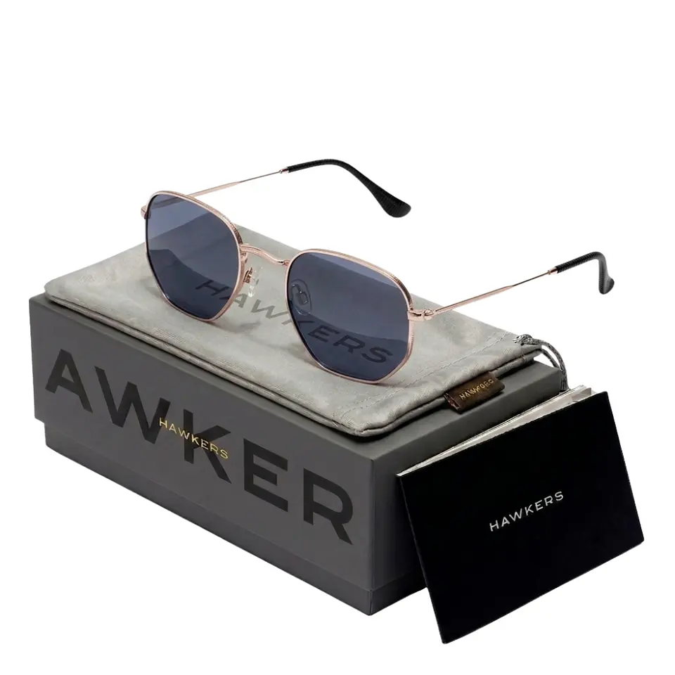 Gafas de Sol Polarizado Hawkers SIXGON DRIVE HSDR22DGMP Azul Unisex Talla 50 mm 1