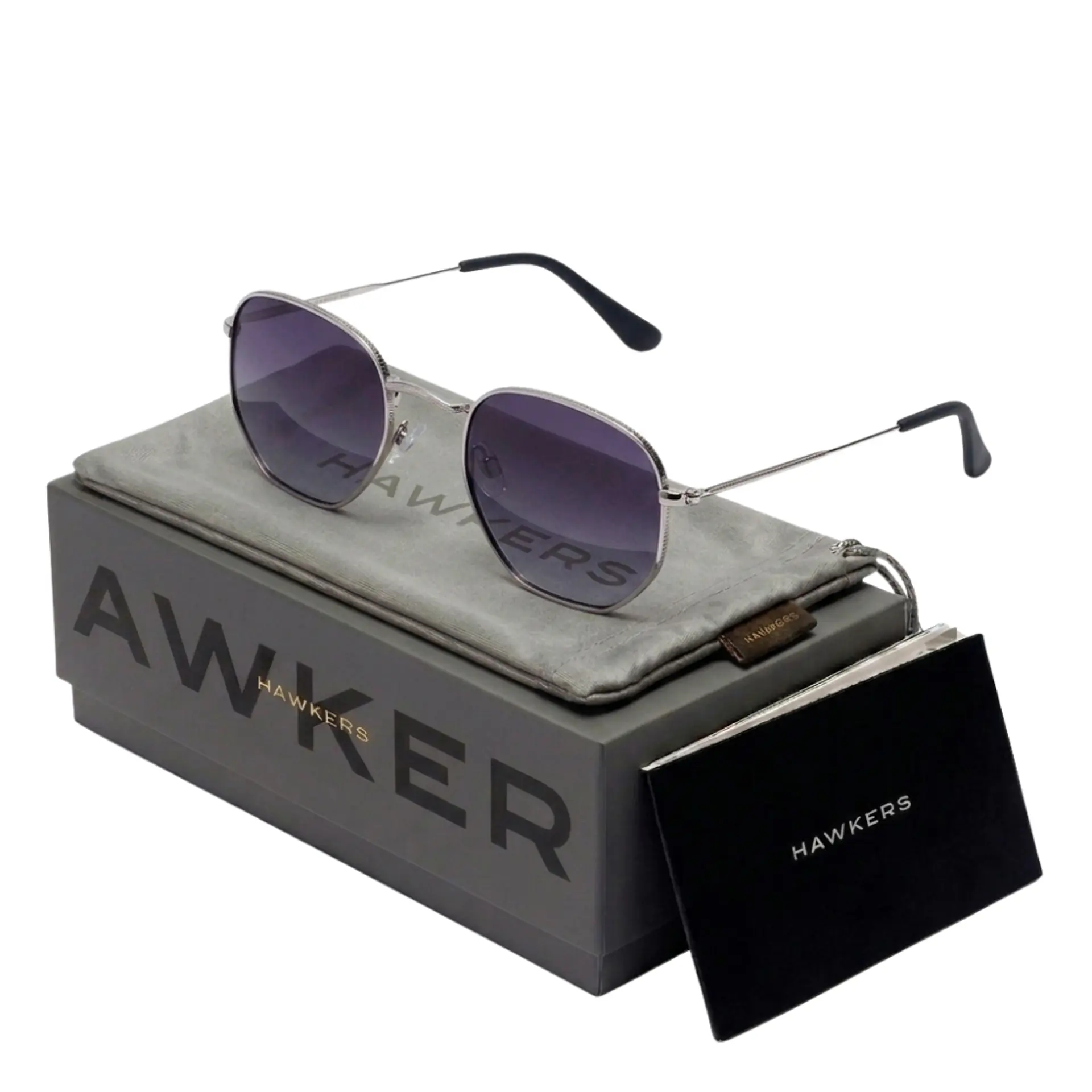 Gafas de Sol Polarizado Hawkers SIXGON DRIVE HSDR22SGMP Gris Degrade Unisex Talla 50 mm 1