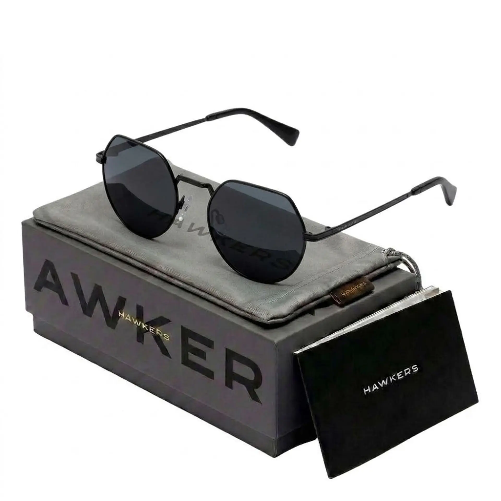 Gafas de Sol Hawkers AURA HAUR22BBMP Negro Unisex Talla 52 mm 1