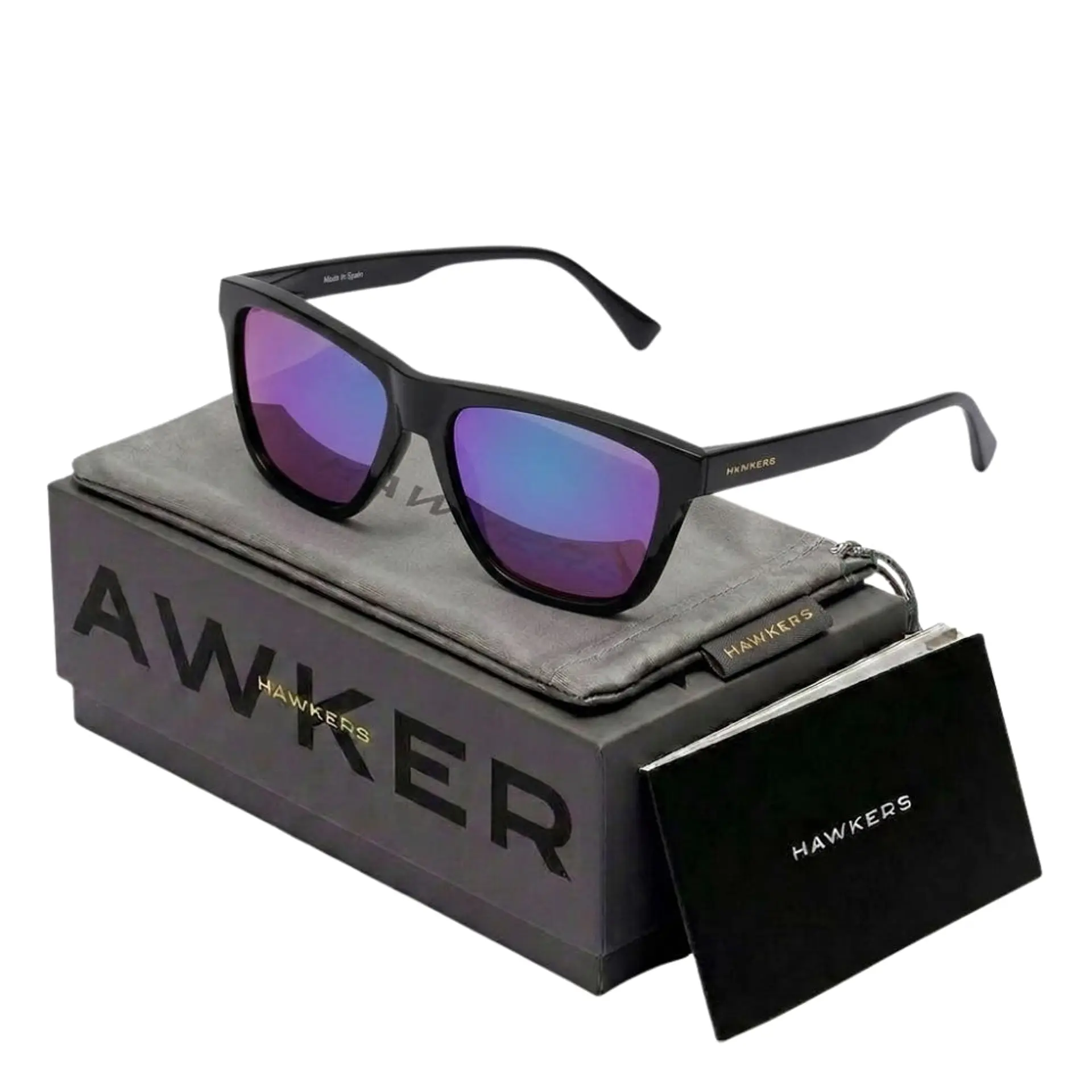 Gafas de Sol Polarizado Hawkers ONE LS RAW HOLR22BPTP Morado Espejado Unisex Talla 54 mm 1