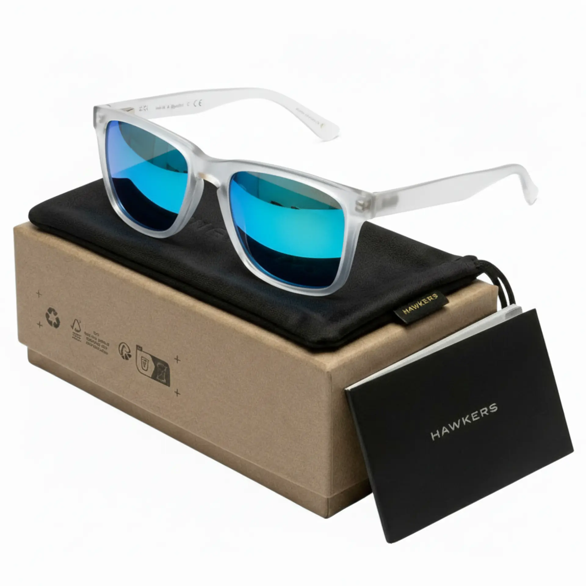 Gafas de Sol Polarizado Hawkers ONE LS HOLF22TLTC Transparente Unisex Talla 54 mm 1