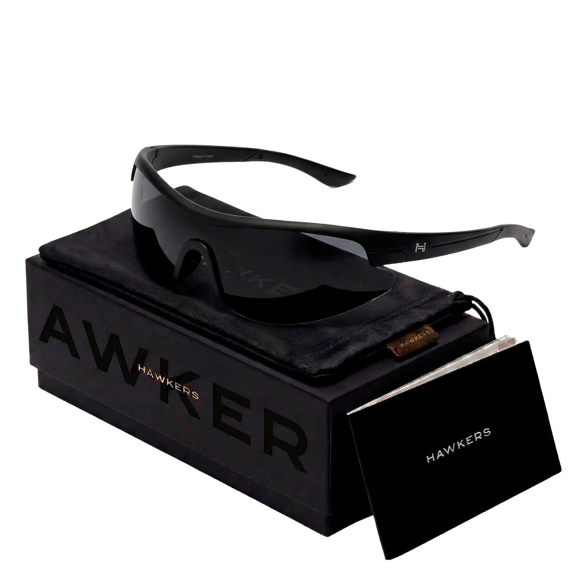 Gafas de Sol Deportivas Polarizado Hawkers ACTIVE HACT24BBTP Negro Unisex Talla 145 mm 1