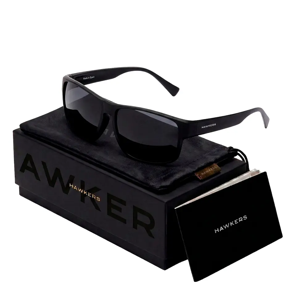 Gafas de Sol Hawkers FASTER RAW HFRA22BBT0 Negro Unisex Talla 58 mm 1