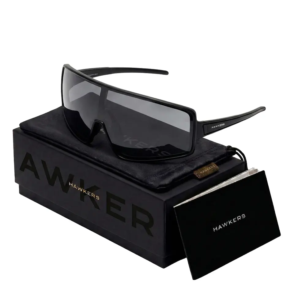 Gafas de Sol Deportivas Hawkers TIGER HTIG25BBT0 Negro Unisex Talla 141 mm 1