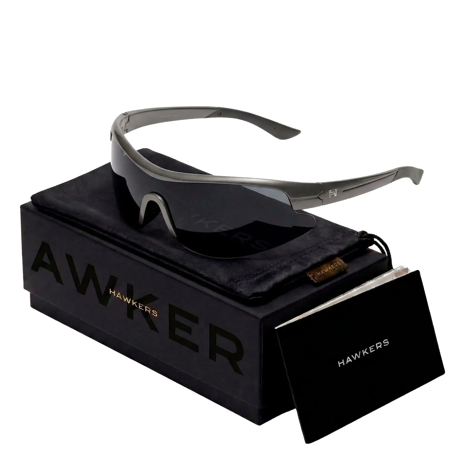 Gafas de Sol Deportivas Hawkers ACTIVE HACT24GLT0 Gris Unisex Talla 145 mm 1