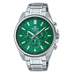 Reloj Análogo Casio Edifice EFV-650D-3AV Elegante con Cronógrafo en Acero Inoxidable Verde Esmeralda - Miniatura 1