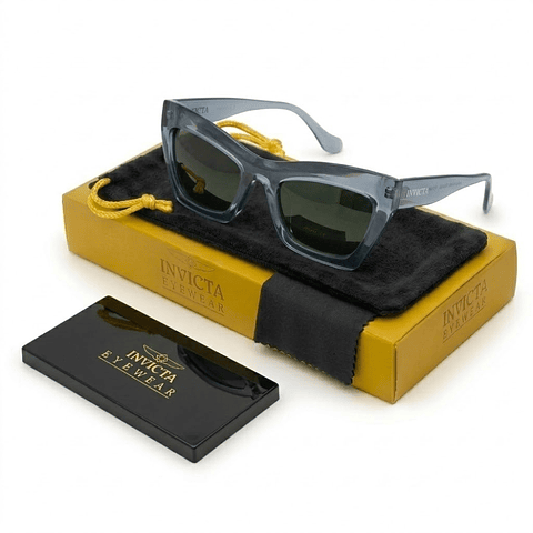 Gafas de Sol Invicta Angel I 21695 Azul Semitransparente Mujer Talla 52mm