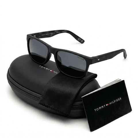Gafas de Sol Tommy Hilfiger 66396342 Outlook Negro Con Lentes Oscuros Talla 59m