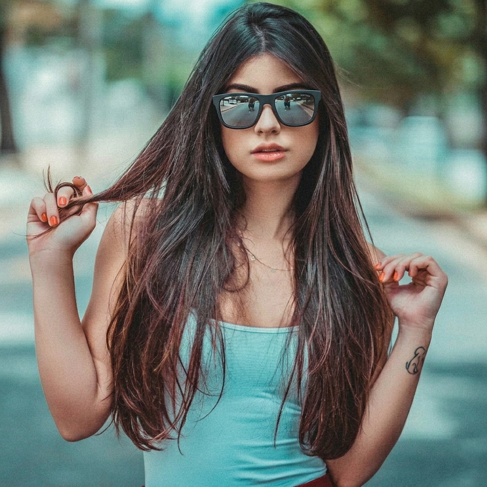 Gafas de Sol Tommy Hilfiger 66396291 Outlook Negro con Lentes Gris Talla 57mm 6