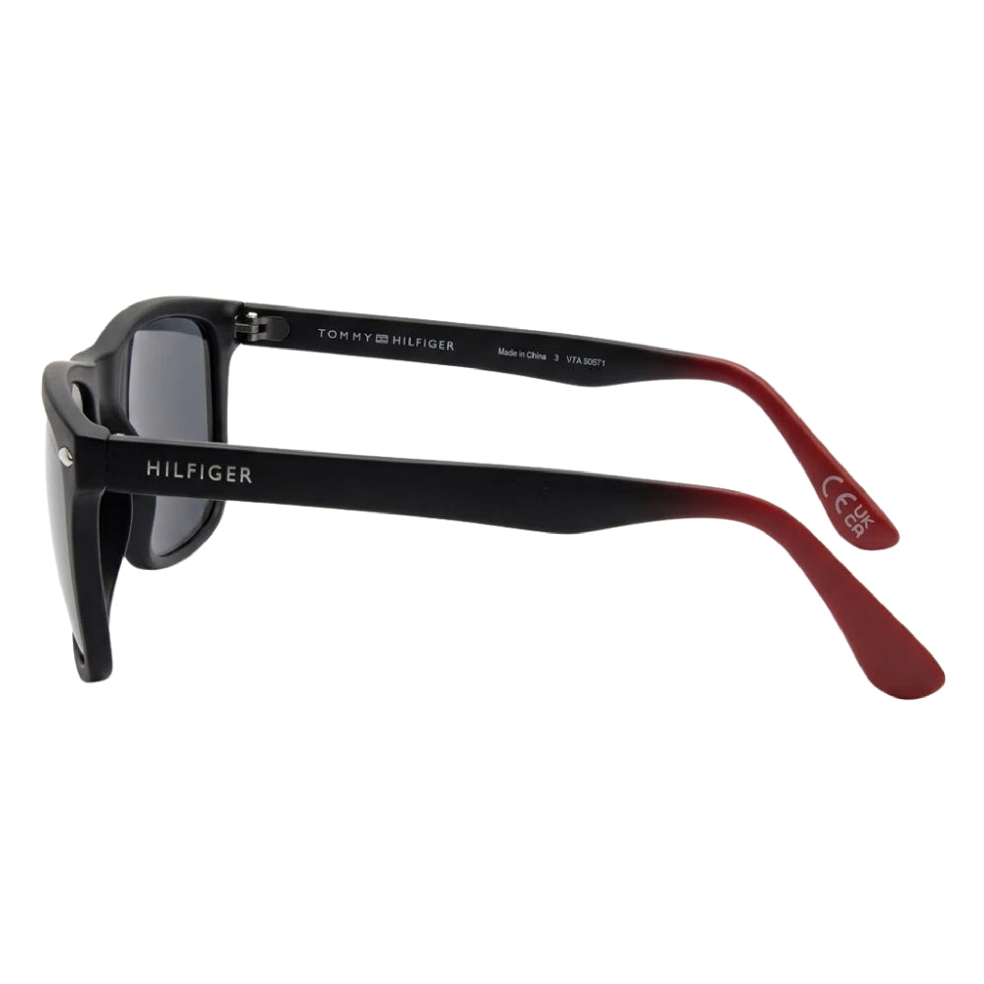 Gafas de Sol Tommy Hilfiger X62125 Outlook Negro con Rojo Degradado Talla 54mm 3
