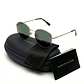 Gafas de Sol Tommy Hilfiger Polarizados X62206 Outlook Round Dorado Lentes Verdes 51mm - Miniatura 1