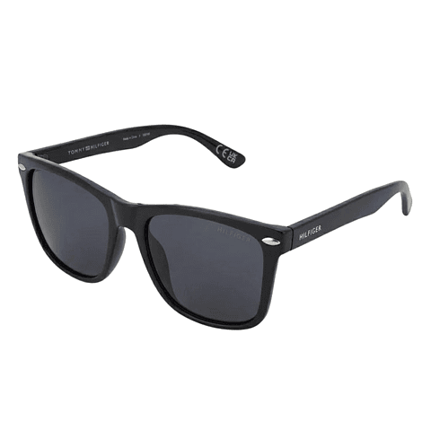 Gafas de Sol Tommy Hilfiger X62168 Outlook Negro Clásico Estilo Wayfarer 55mm