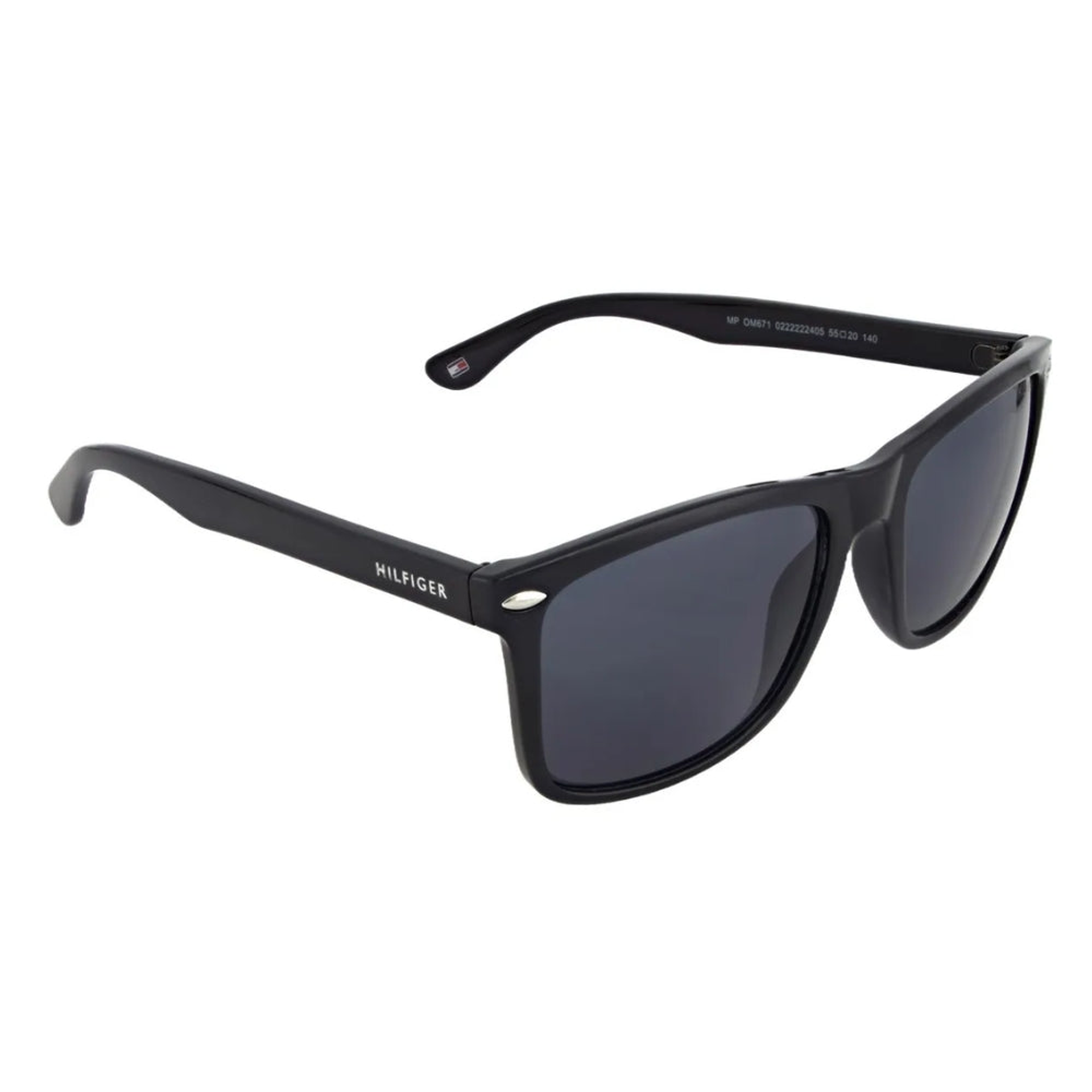 Gafas de Sol Tommy Hilfiger X62168 Outlook Negro Clásico Estilo Wayfarer 55mm 5