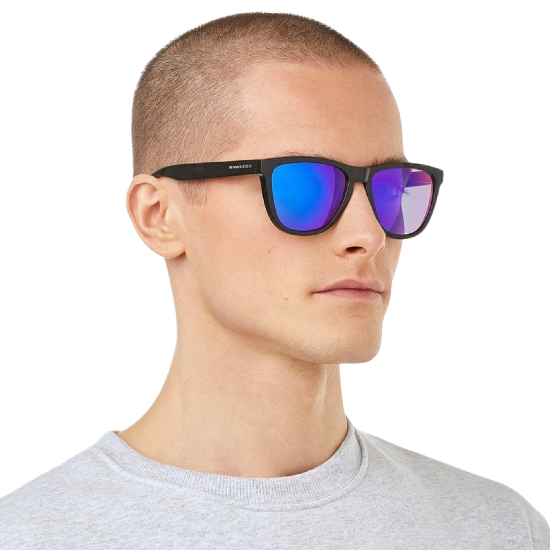 Gafas de Sol Hawkers One Raw Diamond Sky Azul Espejado Talla 51mm 7