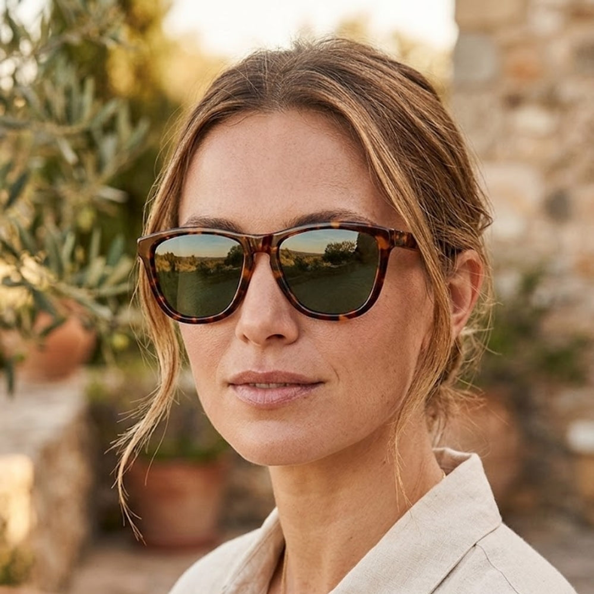 Gafas de Sol Hawkers Polarizado One Colt Verde Carey Unisex Talla 53mm 7