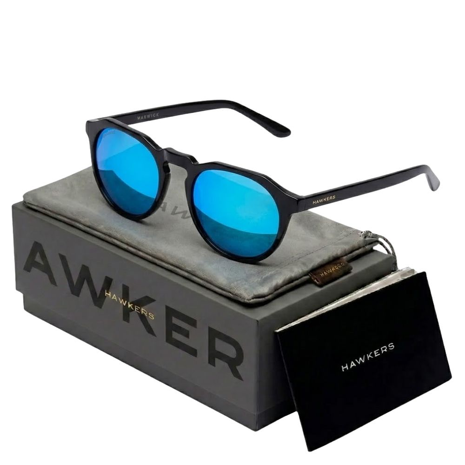 Gafas de Sol Hawkers WARWICK X Azul Espejado Unisex Talla 51mm 1