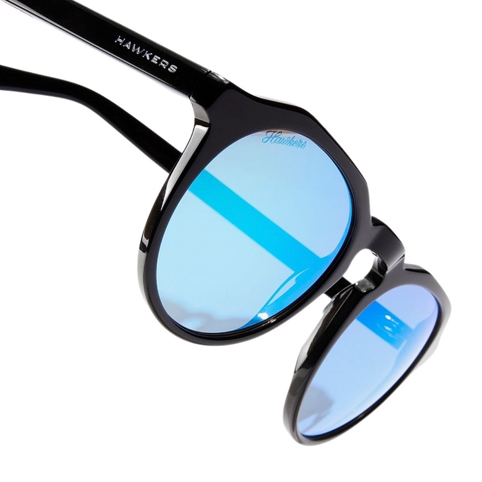 Gafas de Sol Hawkers WARWICK X Azul Espejado Unisex Talla 51mm 5