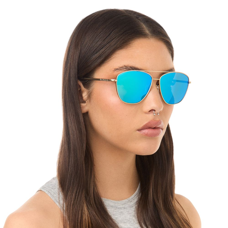 Gafas de Sol Hawkers LAX Celeste Espejado Unisex Talla 57mm 8