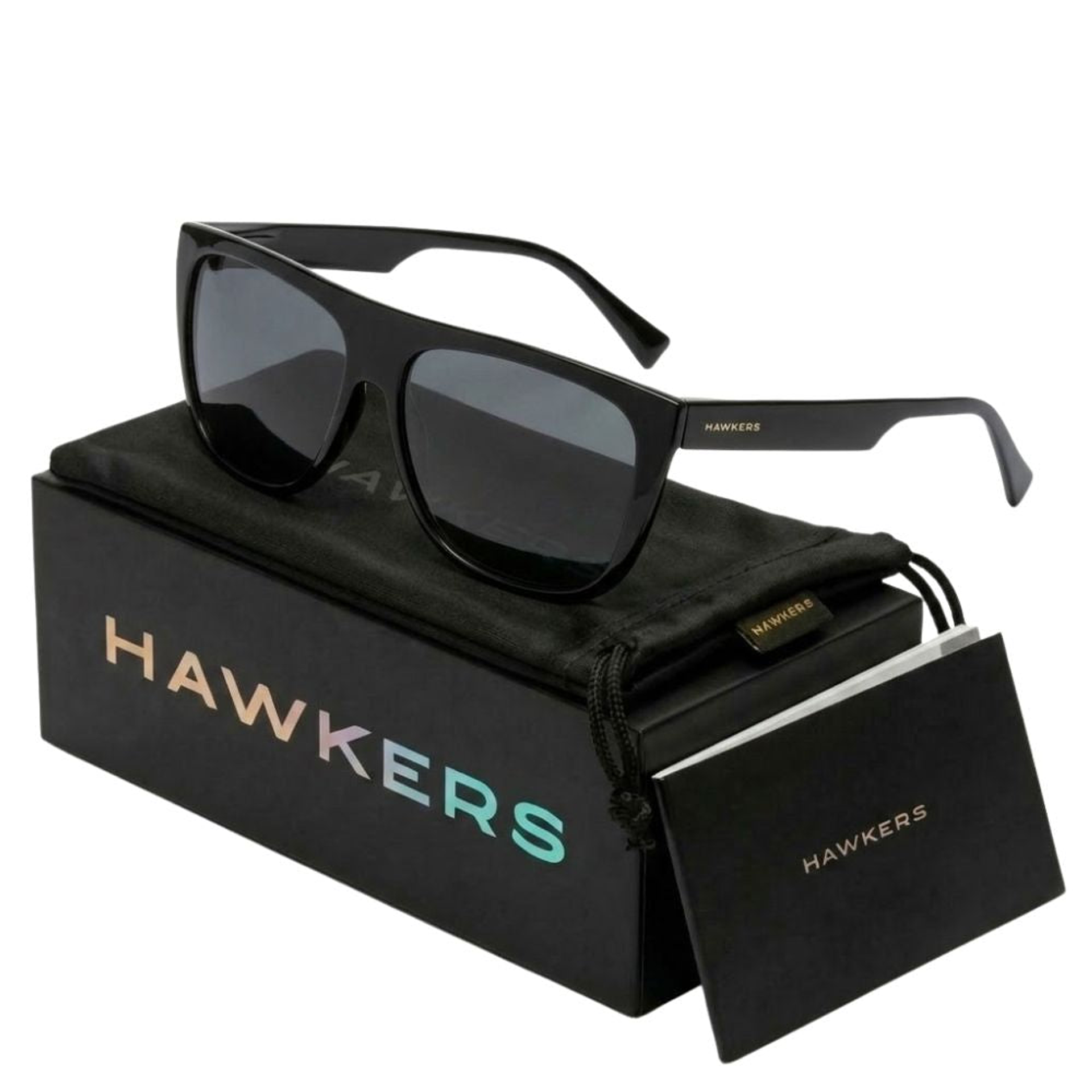 Gafas de Sol Hawkers RUNWAY Negro Unisex Talla 59mm 1