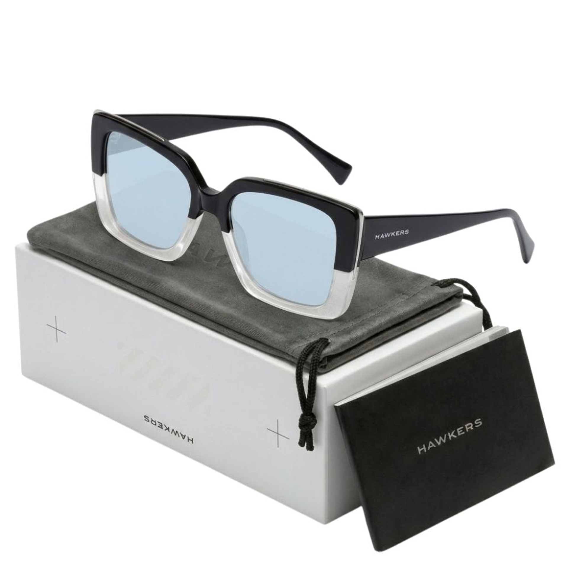 Gafas de Sol Hawkers CHAZARA Bicolor Espejado Mujer Talla 55mm 1