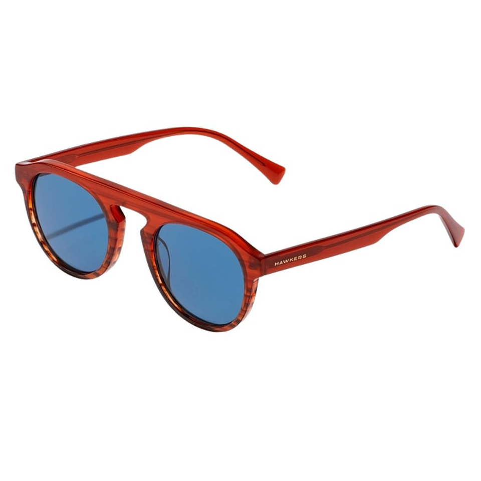 Gafas de Sol Hawkers BLAST Rojo Semitransparente Unisex Talla 50mm 2