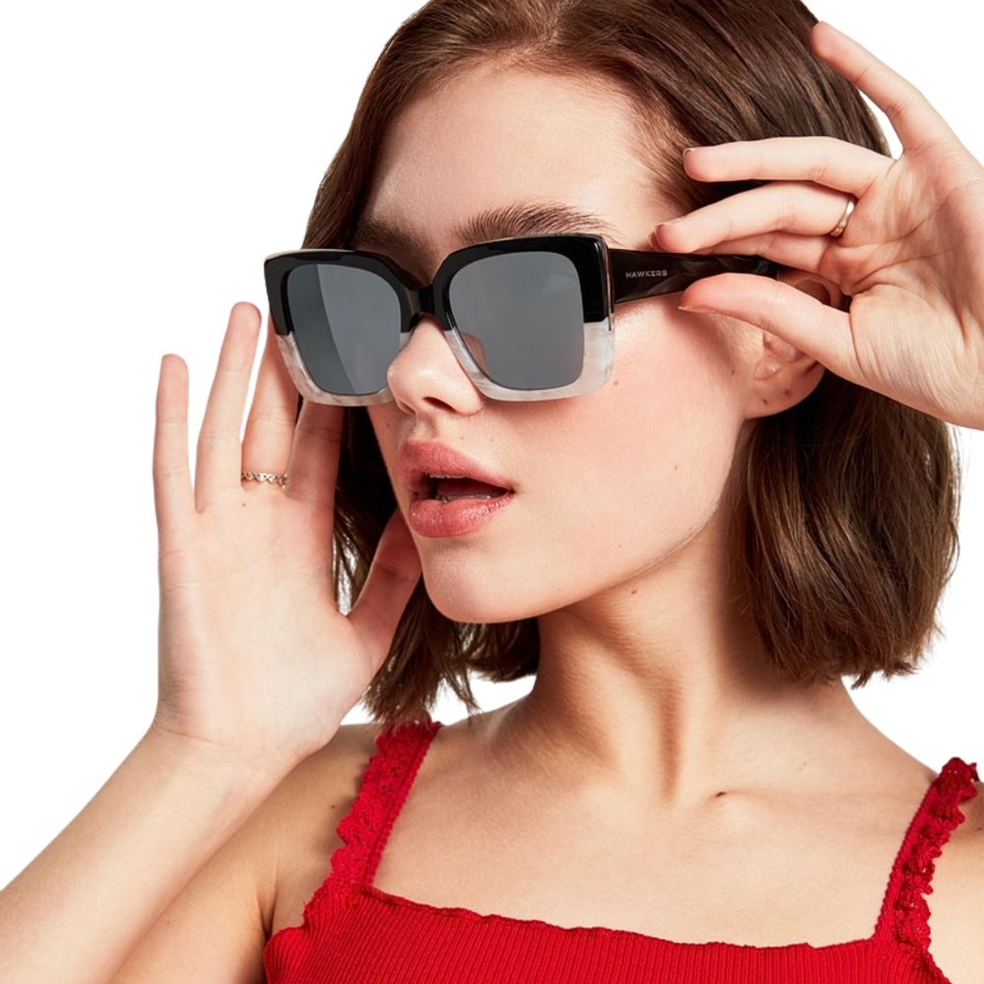 Gafas de Sol Hawkers CHAZARA Bicolor Espejado Mujer Talla 55mm 4