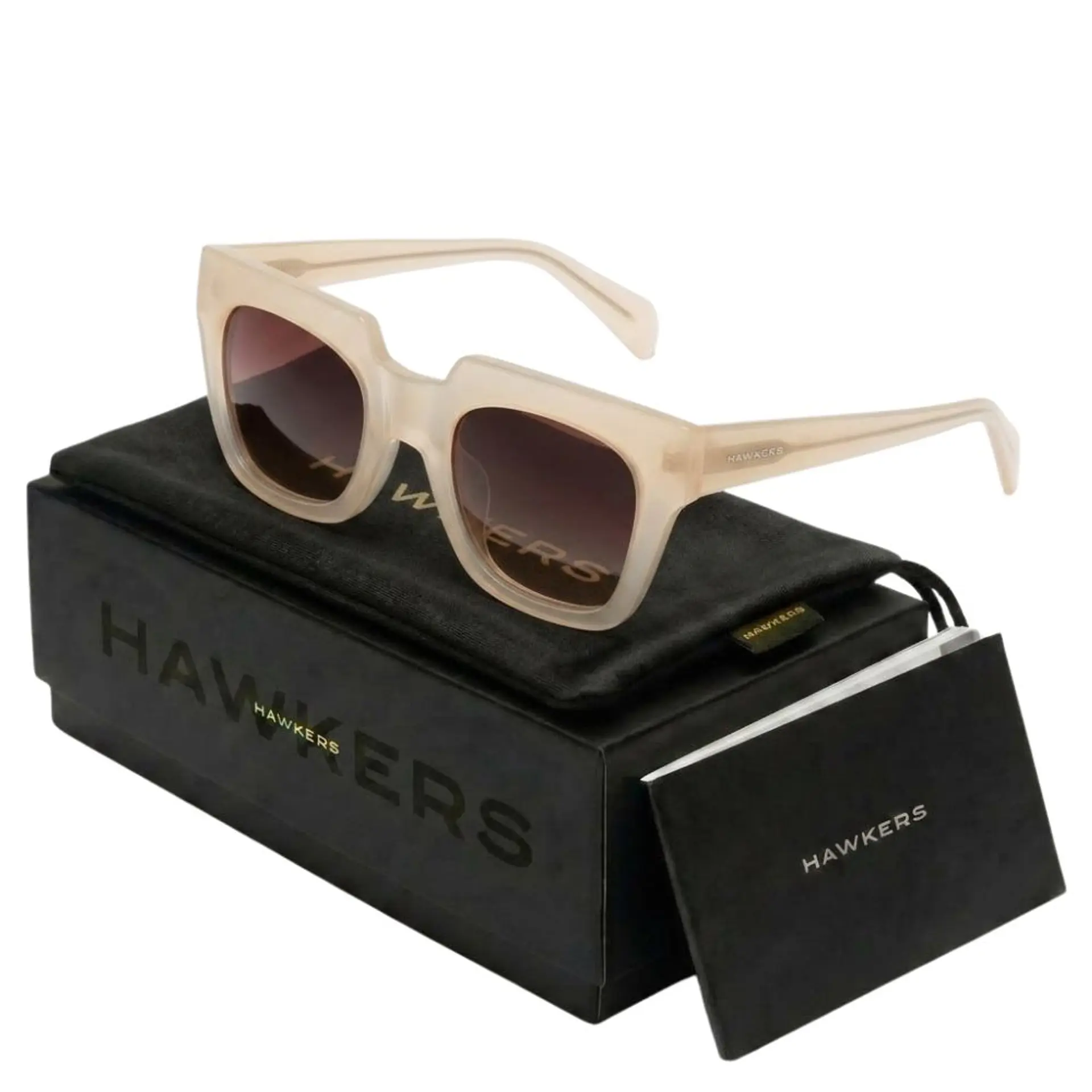 Gafas de Sol Hawkers ROW X Marron Degrade Unisex Talla 50mm 1
