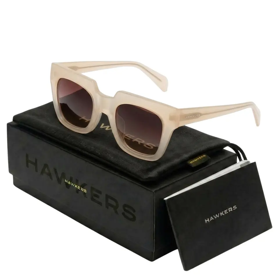 Gafas de Sol Hawkers ROW X Marron Degrade Unisex Talla 50mm 1