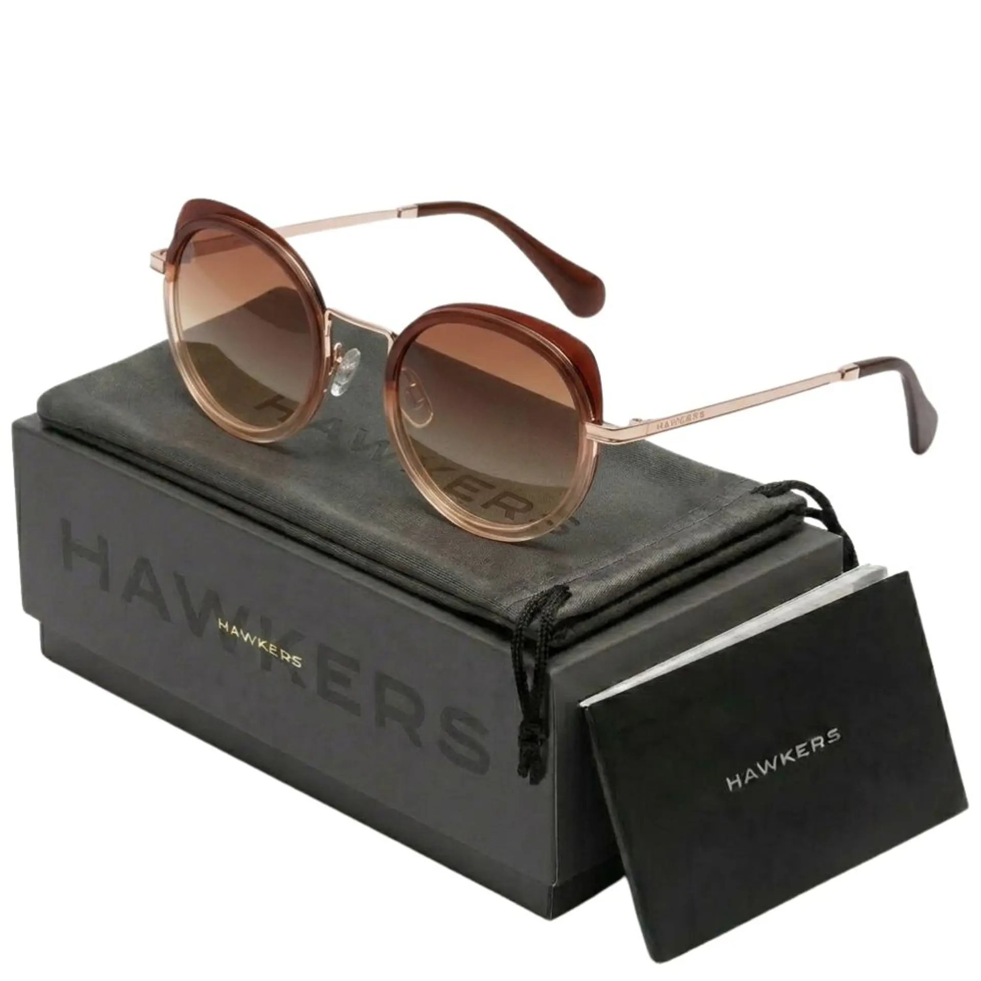 Gafas de Sol Hawkers MILADY Marron Degrade Unisex Talla 50mm 1