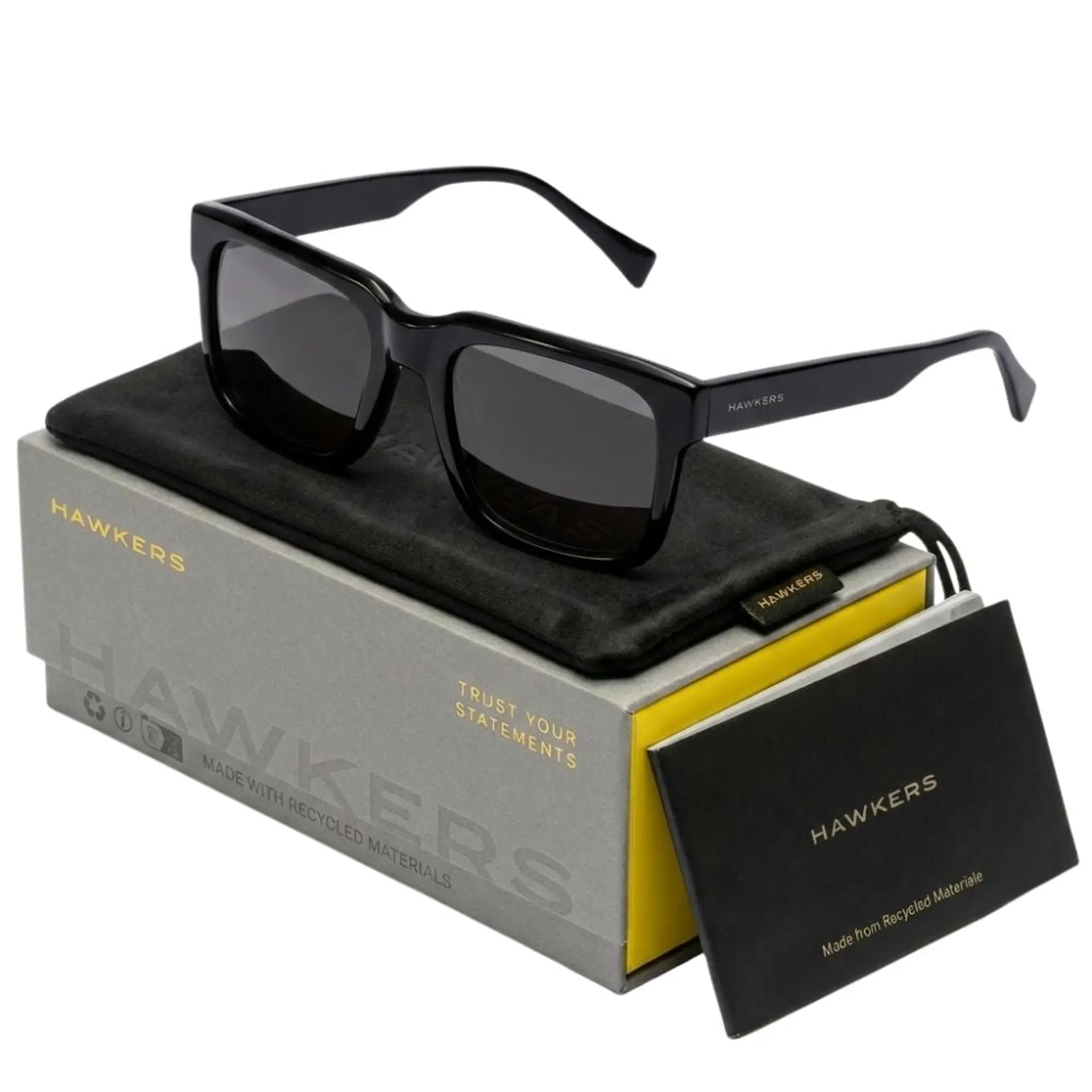 Gafas de Sol Hawkers INWOOD Negro Unisex Talla 54mm 1